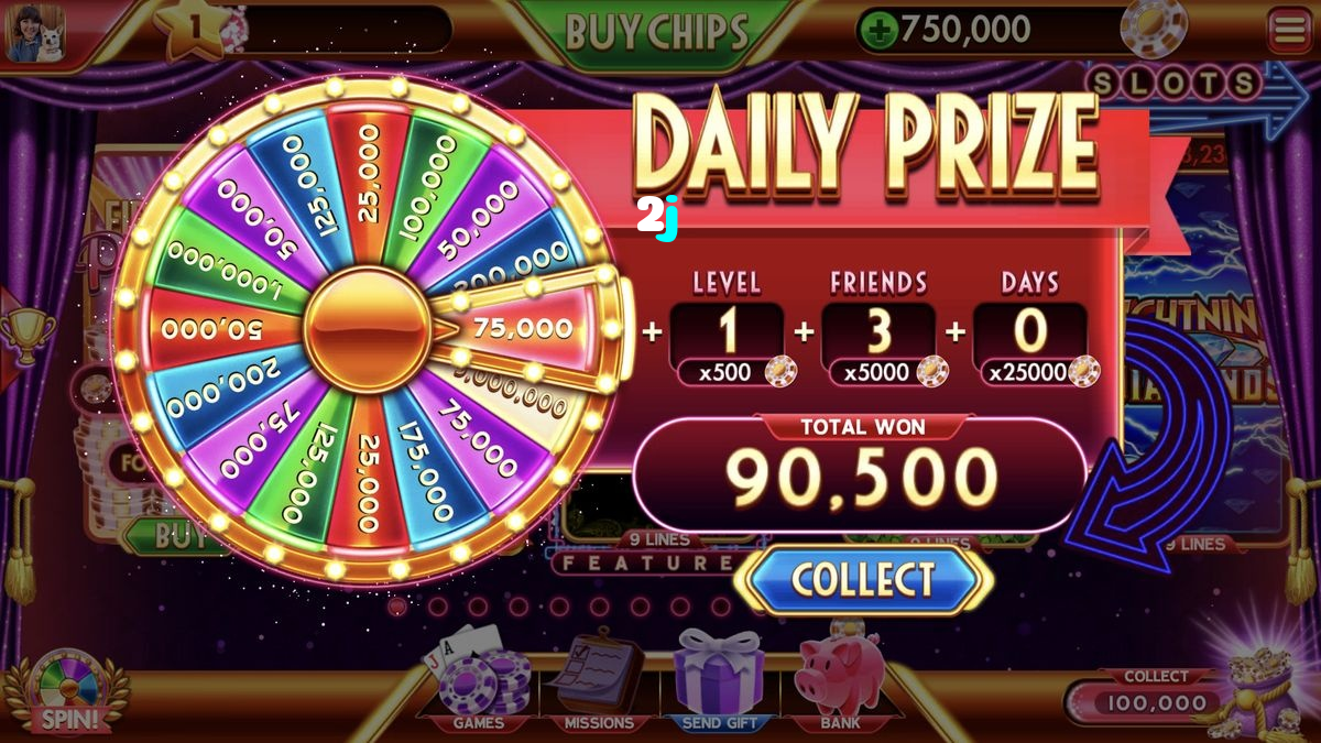 2j casino presented on mobile device in Pakistan with slots and live games